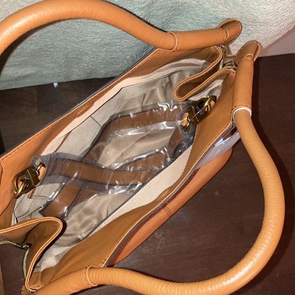 Antonio Melani Purse, medium. Color: Cognac - Picture 3 of 3